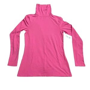 Amazon Essentials Women’s Pink Long-Sleeve Turtleneck | Size: XS
